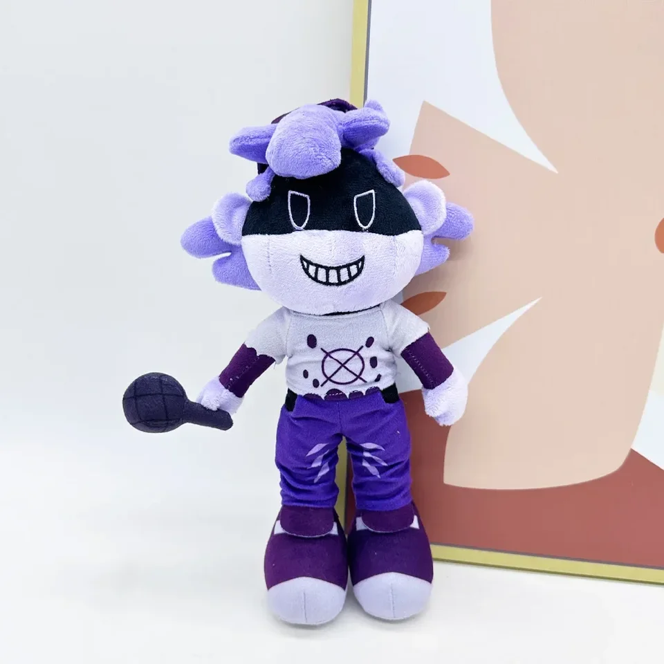Piatková noc Funkin Plush Toy Cute 30 cm fnf Whitty plyšy pre deti chlapcov a dievčat