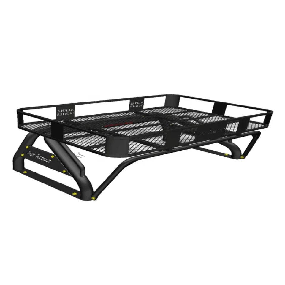 Pickup Cargo Rack 4x4 Offroad Accessories for Ford Ranger Roll Bar Bed Truck Roll Cage