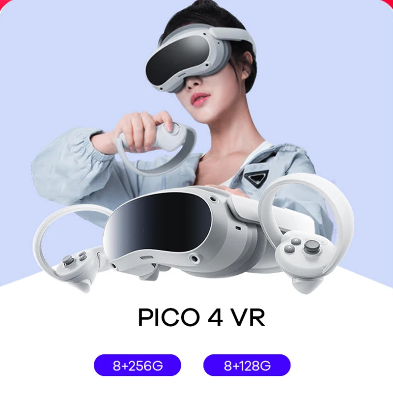 PICO 4 VR Streaming Game Gula Advanced All in One Virtual Reality Headset Display 55 Freely Popular Games