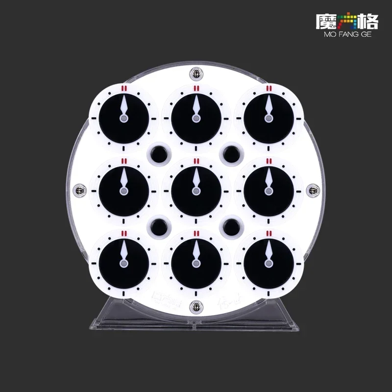 [Picube] Qiyi Clock Chuanshi Magnetic Magic Puzzle Kock Puzzle Výučba vzdelávacie kocky kocky hračky balenie kocky fidget hračky