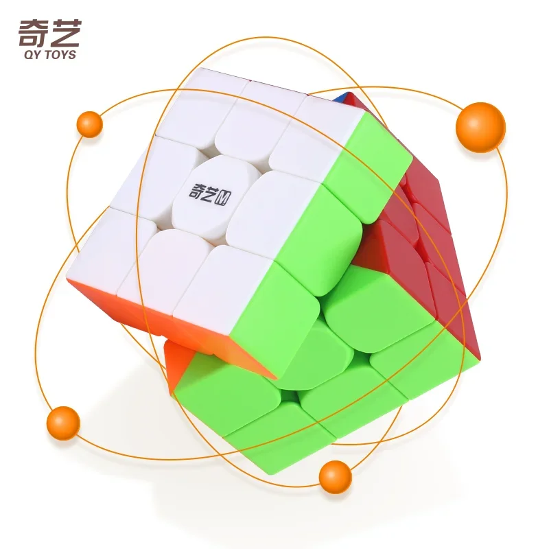 [Picube] Qiyi Qimeng plus 3x3 Cube 9,0 cm 3x3x3 plus magnetická kocka Profesionálny slepý skladací kocky Hračky