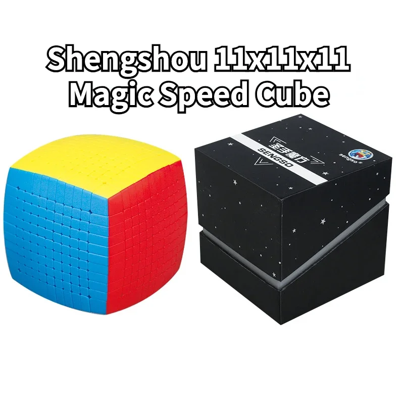 [Picube] Sengso 11x11 Magic Speed ​​Cube Cube Bigcube Stickers Antistress Puzzle Hračky Darče