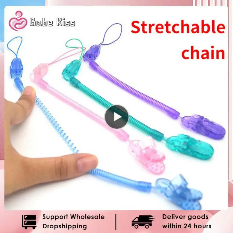 Piee detské dieťa batoľa figurínový cumlík Soother bradavka klip reťaz držiak remienok remienok pre deti žuvačka pre dieťa