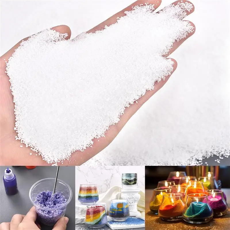 Piesková maľovanie vosku Farebný granulovaný perlový vosk DIY sviečky