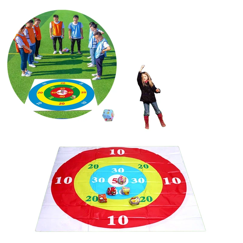 Pieskový vak hádzajúci disk Game Target Taming Plate Team Parent-Child Outdoor Interactive Toy Fun Game Ress Kids Team Training Toy