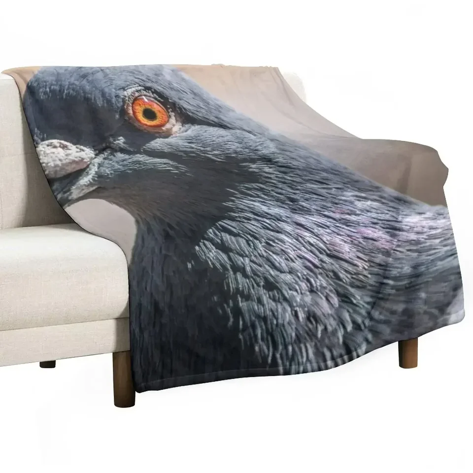 Pigeon hádzať prikrývku Giant Sofa Hairys Comforter Furry prikrývky