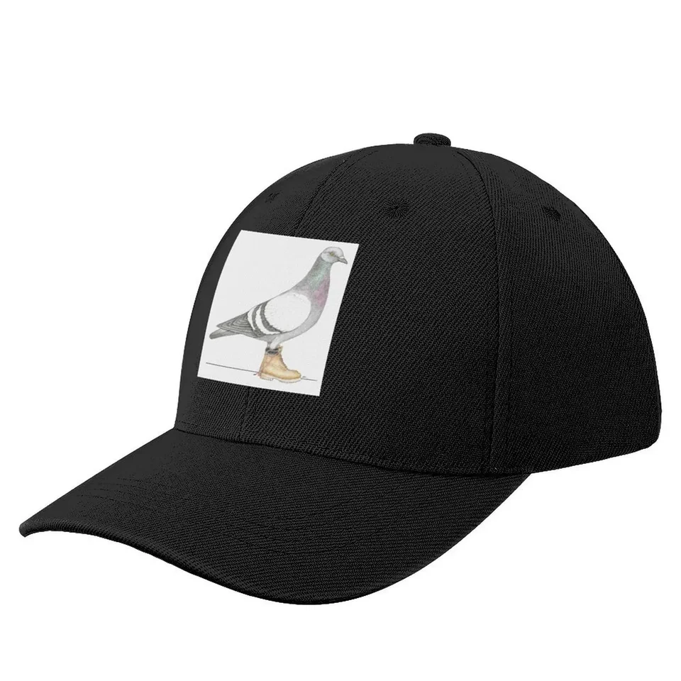 Pigeon in Chelsea Boots Baseball Cap Custom Hat Golf Women Beach Fashion Men's