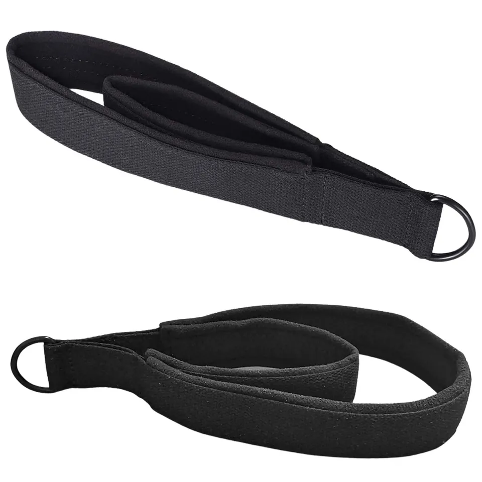 Pilates Dvojité popruhy s čiernymi kovovými spona fitness equipment Double Strap Band pre pilates reformátor jogu