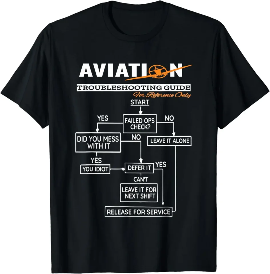 Pilotné tričko lietadla Funny Pilot Riešenie problémov Sprievodca tričkami Tričko vtipné oblečenie mužov oblečenie vrcholy camisetas