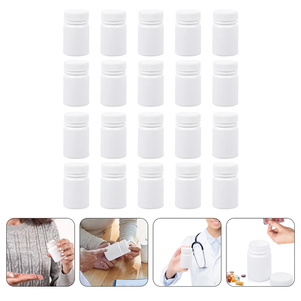 Pilulky organizátor liek fľaša prázdne kapsuly fľaše držiak na cestovné tašky Tablet stojan