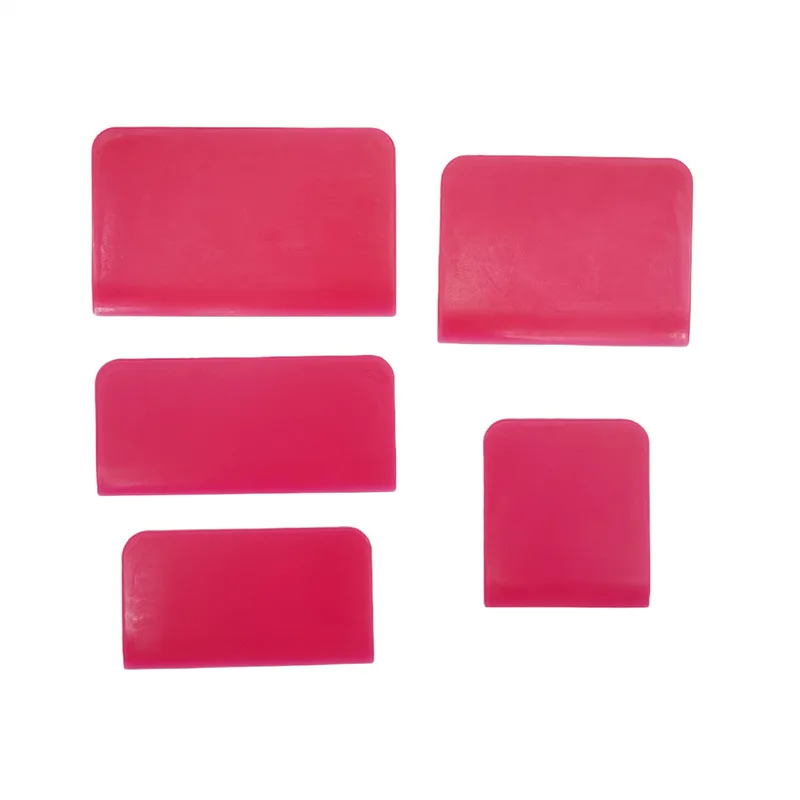 Pink Squeegee TPU/PPF Soft Soft Scrapping Scrapper Vinyl Wrap Such Water Aplikácia PT-A167