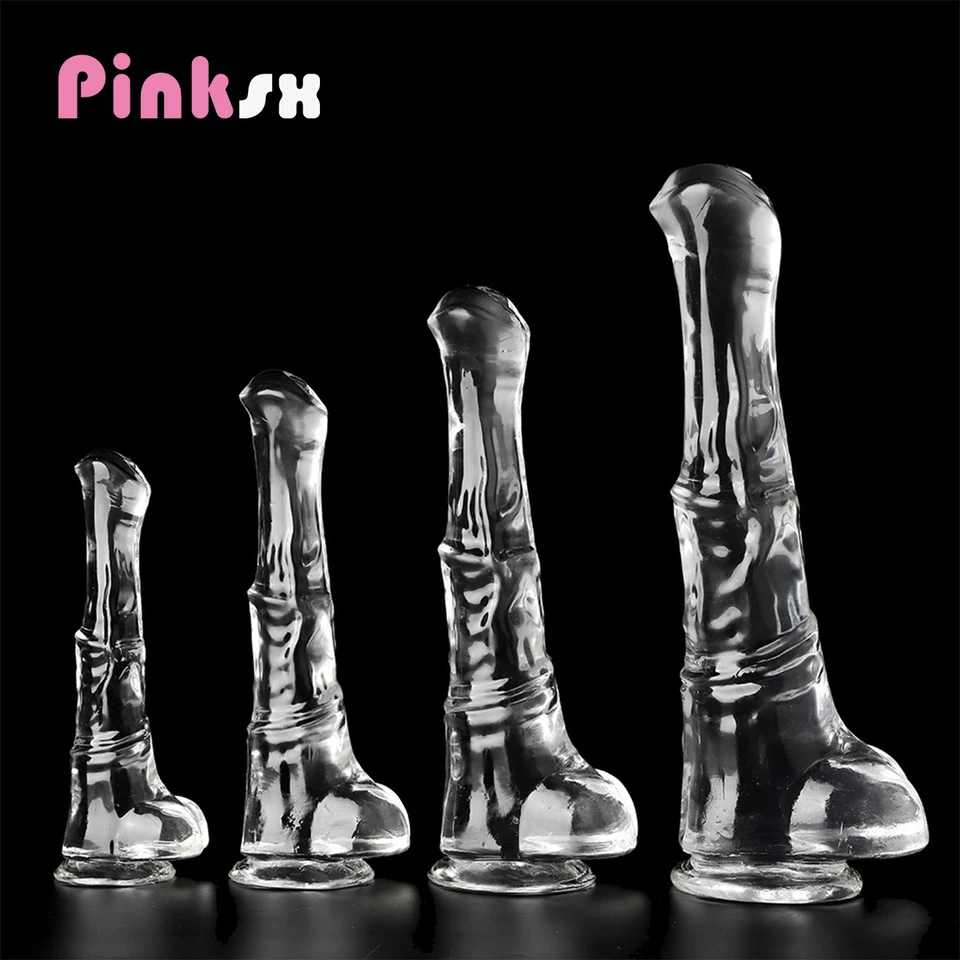 Pinksx Obrovské zviera/koňa Dildo Big Butt Plug Replica Penis Giant Monster Cock Dick Prostate Masager Vagina stimuluje erotickú hračku