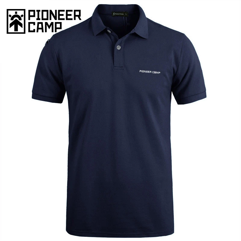 Pioneer Camp Brand Clothing Men Polo košeľa Men