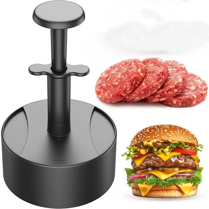 Pisol Hamburger Press Burger Patty Maker pre vypchaté hamburgery hovädzie mäso vegetarika Maker Poll