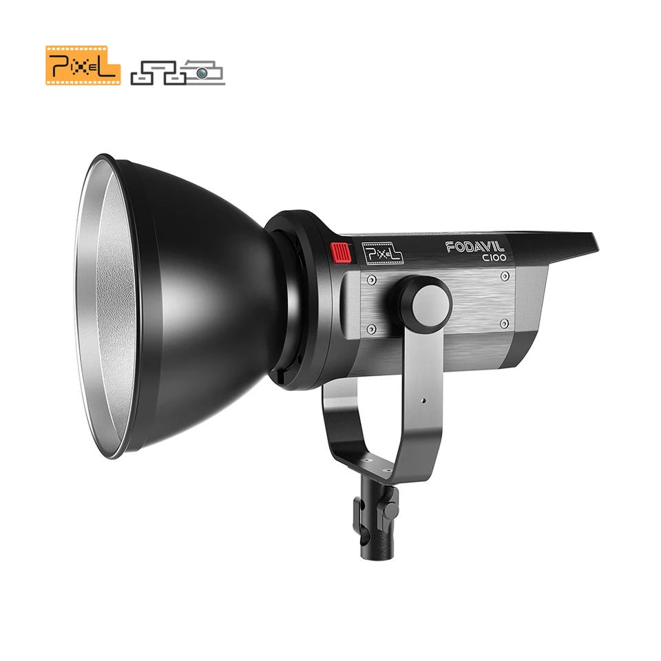 Pixel 120W C100 COB LED VIDEO VIDEO SLETION STATIOFIOP FOTOGRAFIE FOLLOGE LILLES 5600K BIO-COLOR CONSTORUY LILLECTING YouTube TIKTOK Shotting