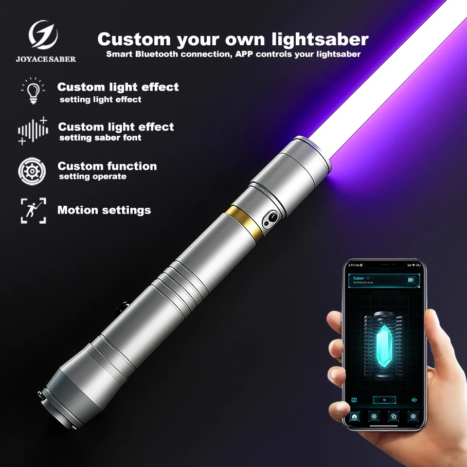 Pixel Lightsable Jedi Xenofixel Light Saber Metal Rukoväť neopixel laserový meč Heavy Dueling Cosplay Sabres Toy Joycessaber
