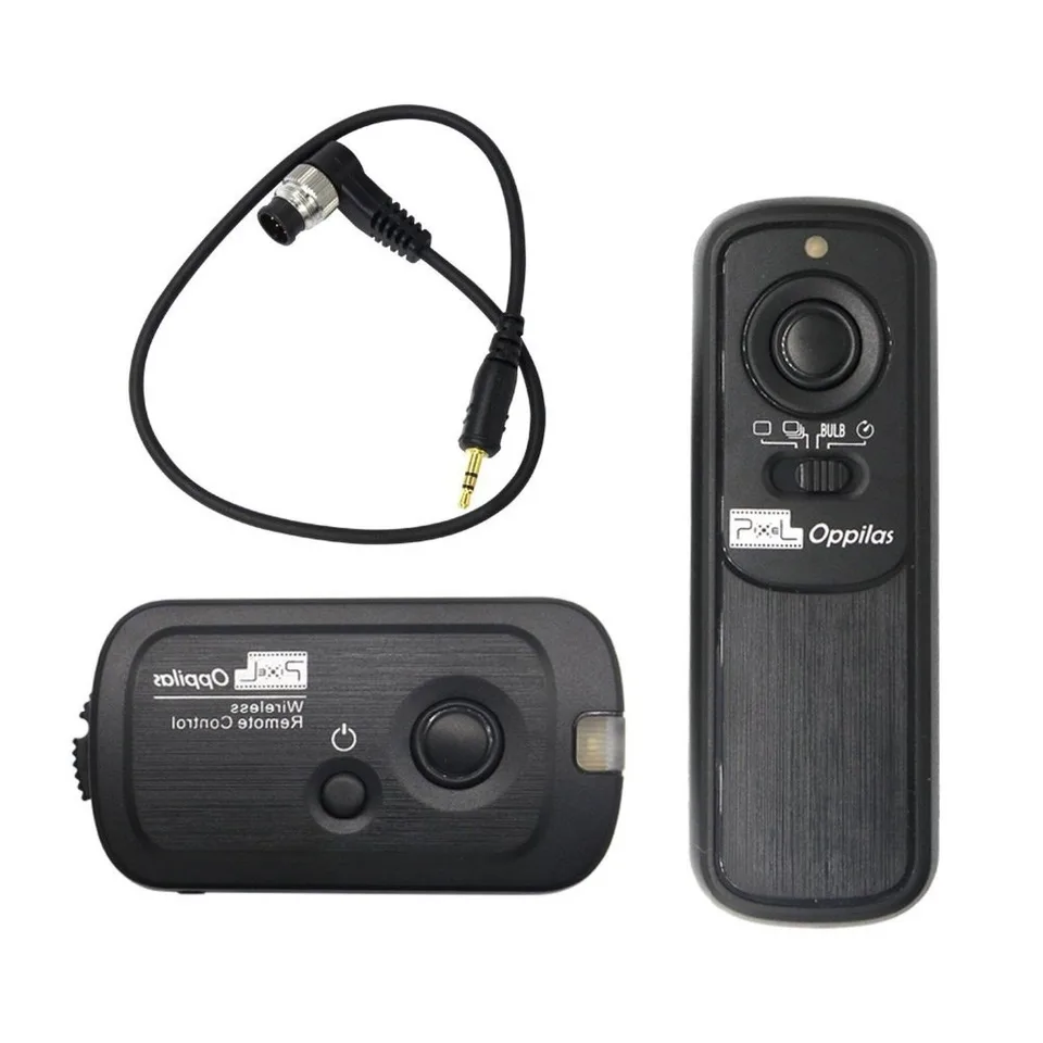 Pixel RW-221/DC0 Wireless Shutter Diaľkové ovládanie uvoľňovania pre Nikon Z9 Z8 D850 D800 D810 D700 D500 D300 D200 D100 D5 D3 D4S MC30