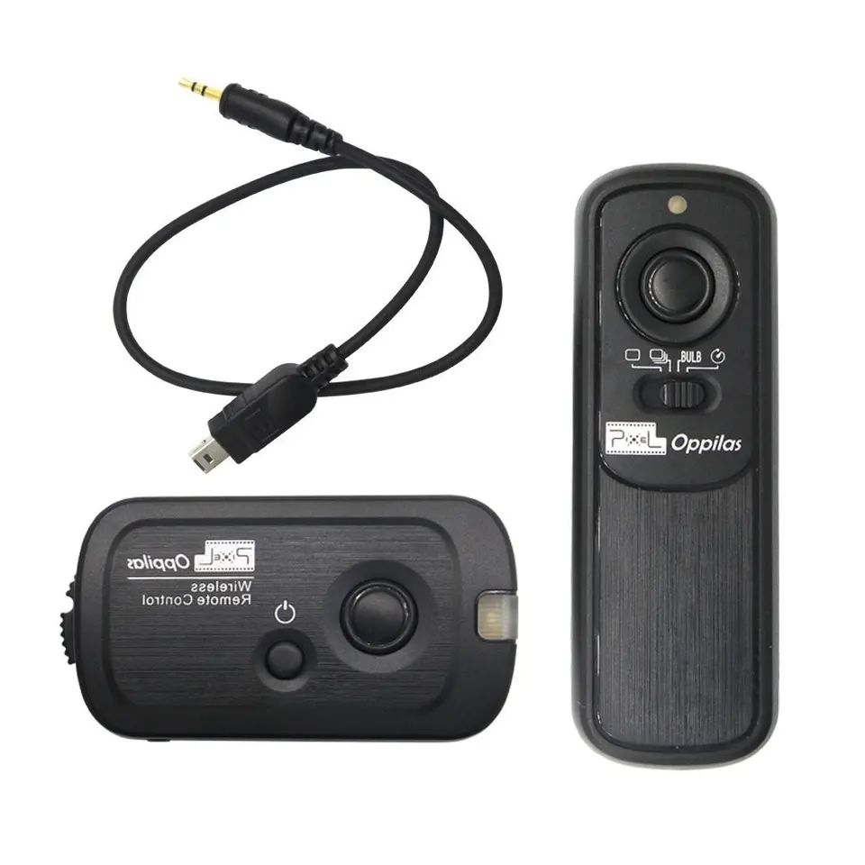 Pixel RW-221-DC2 Wireless Shutter Diaľkové ovládanie pre Nikon D7500 D7200 D7100 D7000 D5500 D5300 D5200 D5100 D3300 D3200 D610 D750 DF D90