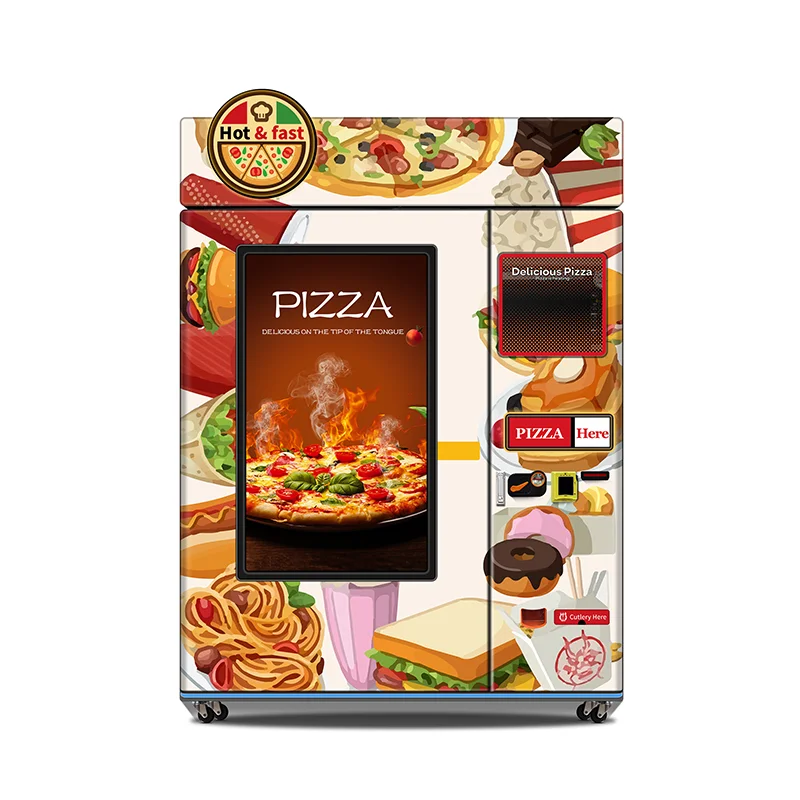 Pizza Automatický lacný predajný stroj Veľkoobchod Vinging Machine Pizza Machine podporuje prispôsobenie na predaj