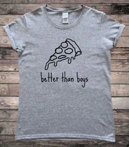 Pizza je lepšia ako feministické tričko chlapcov