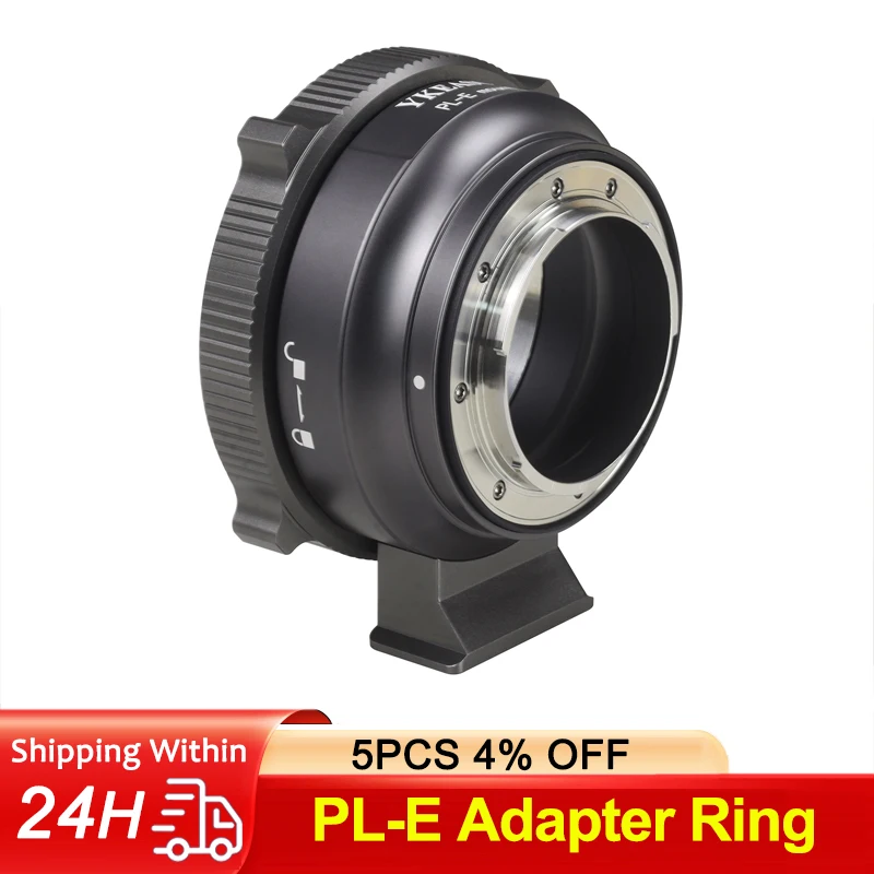 PL-E Adapter Ring pre PL Movie Lens pre Sony Nex E-Mount NEX-5R, NEX-3, A6300, A5100, A5000, A9 A7, A7R, A7S, A7SII, A7M2 A7R2