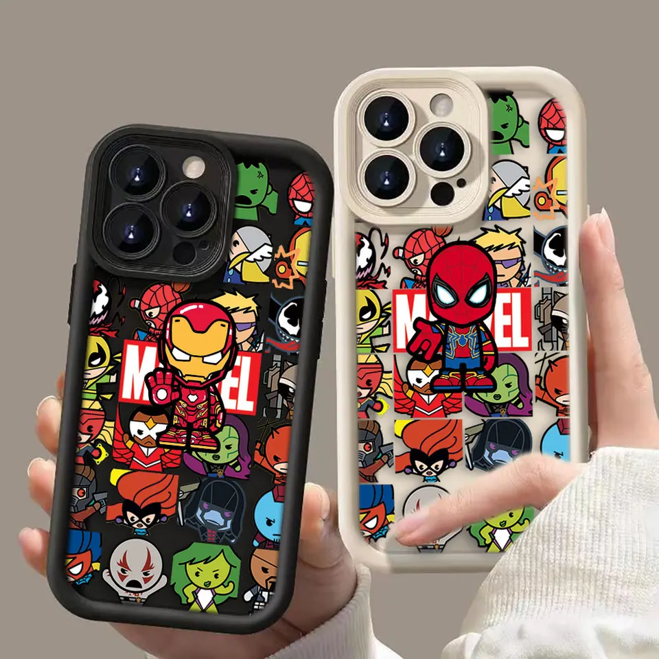 Plagát Iron Spider-Man Venom Telefón puzdro pre Samsung Galaxy S23 S22 S21 S20 Fe Plus 5G Poznámka 20