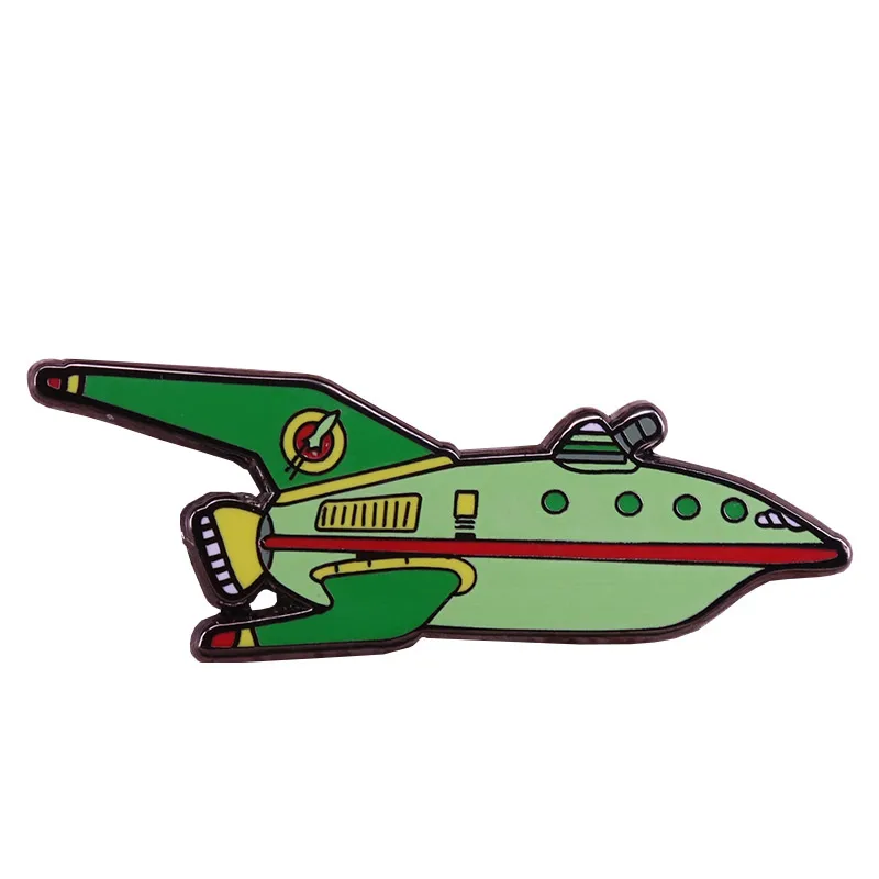 Planet Express SpaceShip Brošňa animované televízne seriály darček