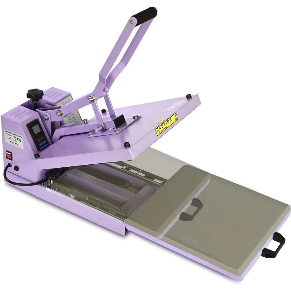 Planetflame Heat Press 15x15 palca Priemyselná kvalita sublimácia tepelný lis, vysunutím stroja prenosu tepla