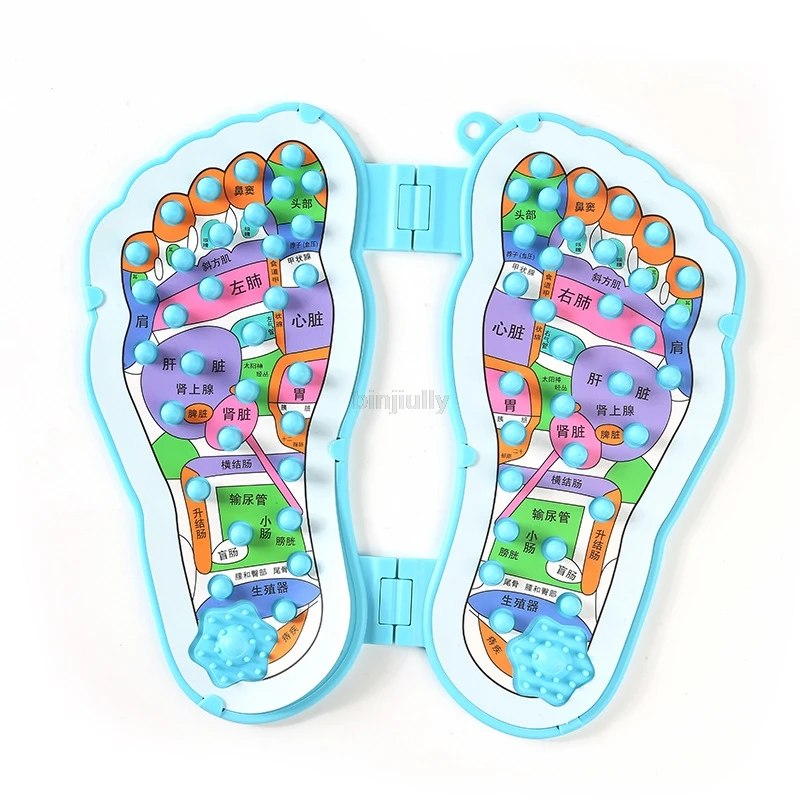 Plantarový bod s podložkou na nohy, ktorý stimuluje tlak masáže, zmierňuje únavový nástroj na prenosnú zdravotnú starostlivosť Massager