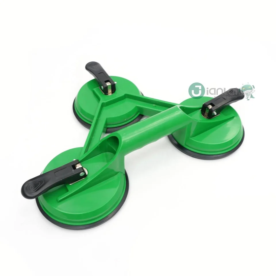 Plastové 145 kg High Duty 3 prísavky Triple podložky Sucker Plate Glass Lifter Carrier Tool