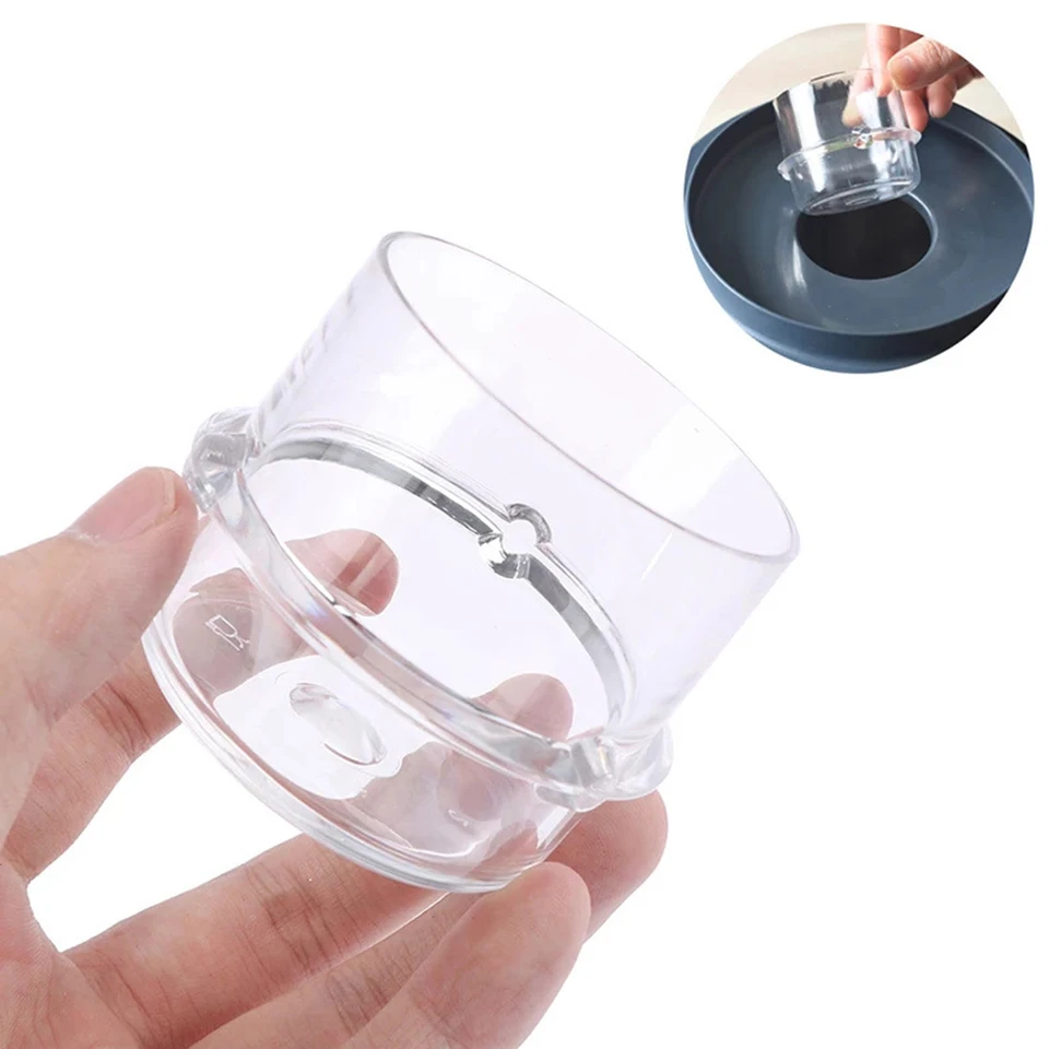 Plastové meracie šálky pre termomix TM 21 TM 31 TM 3300 Náhradné plastové priehľadné šálky náhradné diely odolné 65x52 mm