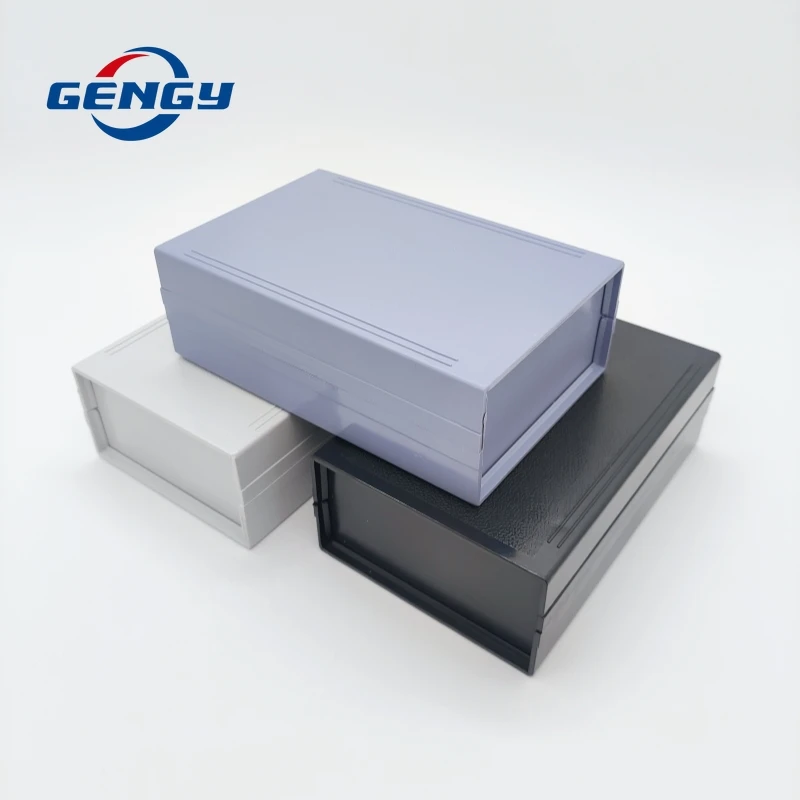 Plastové puzdro Plastová skrinka 150x100x50 mm obvodová doska Projekt Elektronické DIY spojovacie skrinky so skrutkami 1ks