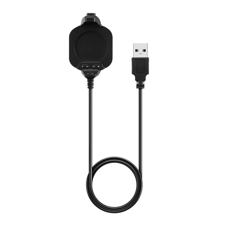 Plastové USB Data Sync Nabíjanie Cradle Dock Charger pre Garmin Forerunner 920xt Running Smart Watch s 1M USB nabíjačkou kábla
