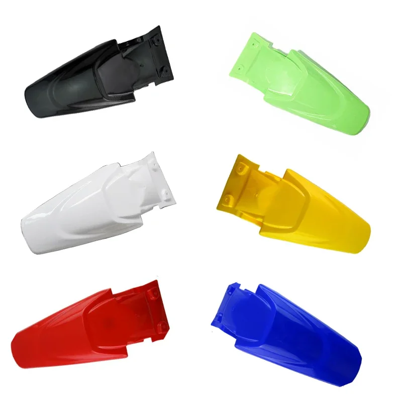 Plastové čierne pozadie zadného blatníka pre Kawasaki KLX110 KX65 Dirt Pit Bike Motorcycle Buggy Fender Fender