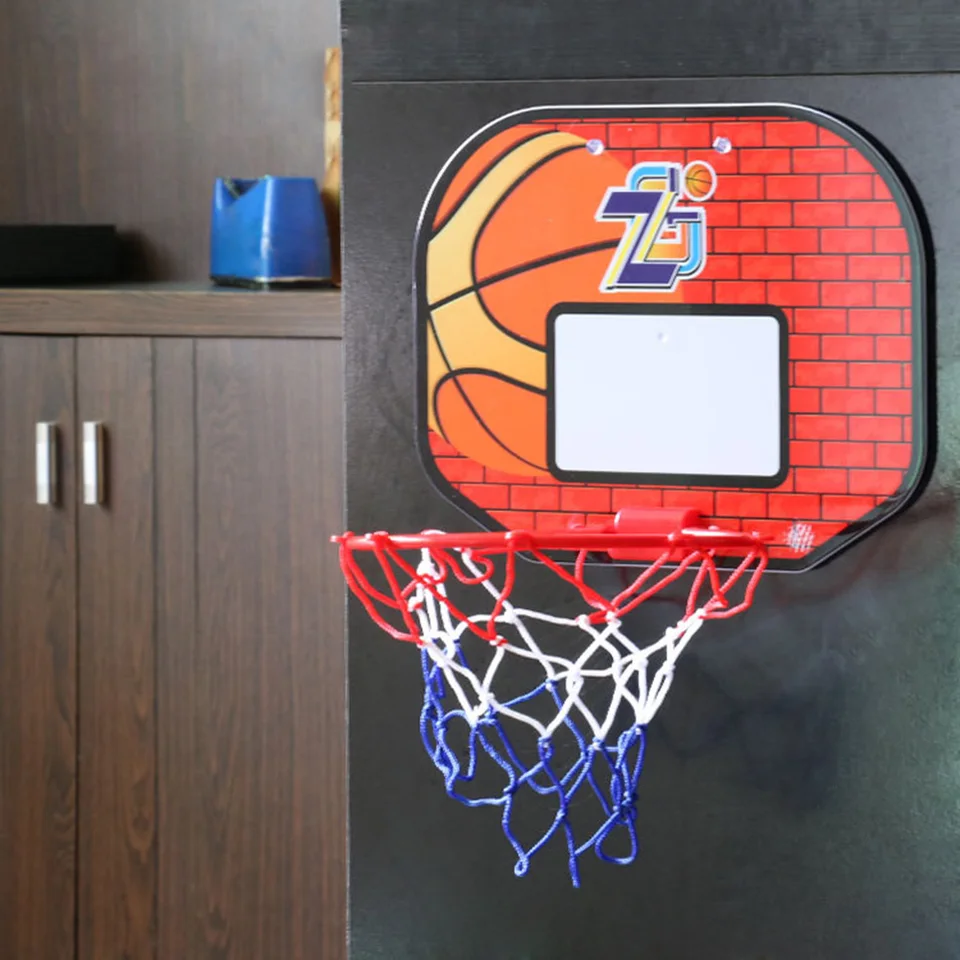 Plastový basketbalový zadný obruč pre deti pre deti súpravy na nástennú dosku Indoor Game Mini Sports Toy Boys Darčeky
