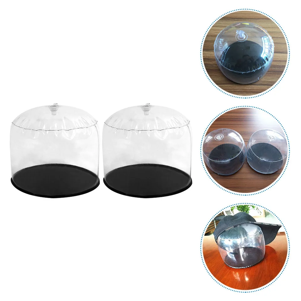 Plastový klobúk Držiteľ držiaka nafukovacieho čiapky držiteľ držiaka stojanov Baseball Caps Shaper for Home Shop