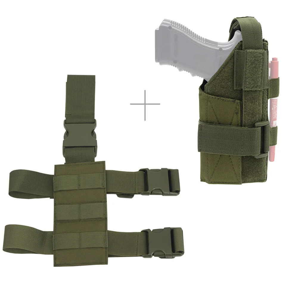 Platforma Tactical Molle Drop Leg Platforma a pištoľ Pištolá