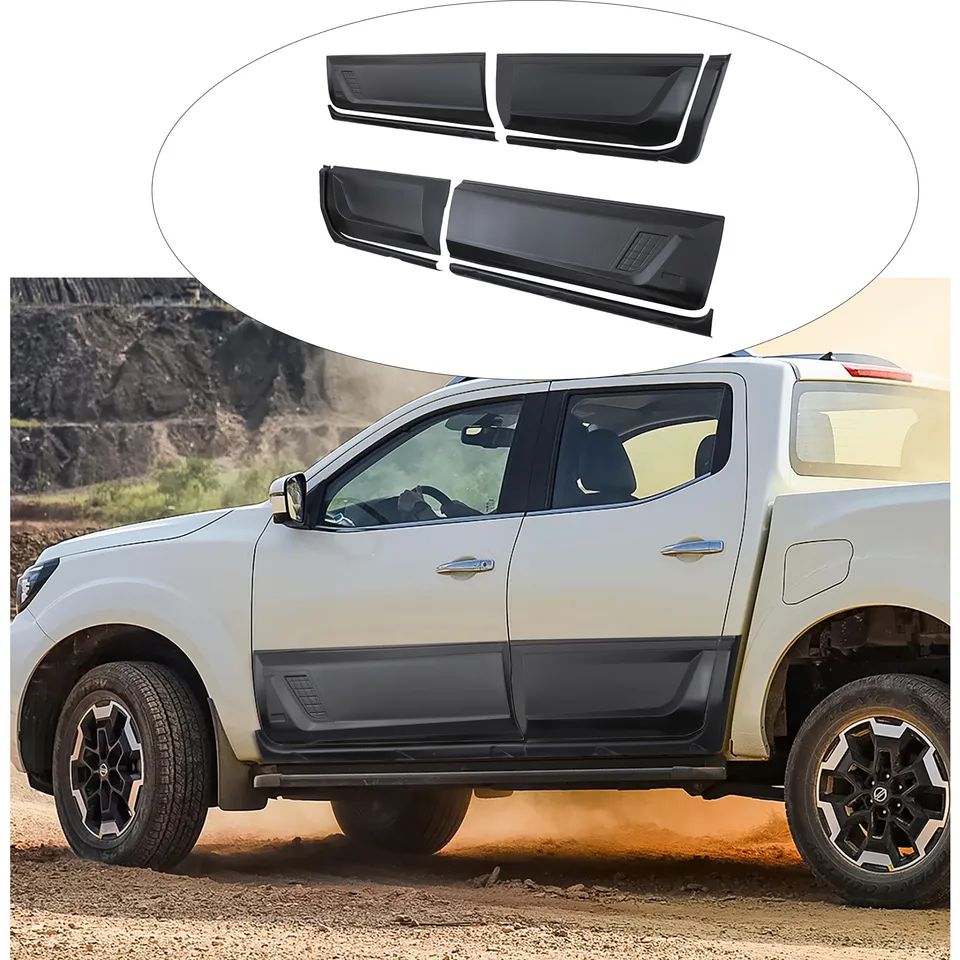 Platné dvere pre telové obliekanie dosky na bočné dvere pre Nissan Navara NP300 2015 2016 2017 2018 pre dvojitú kabínu