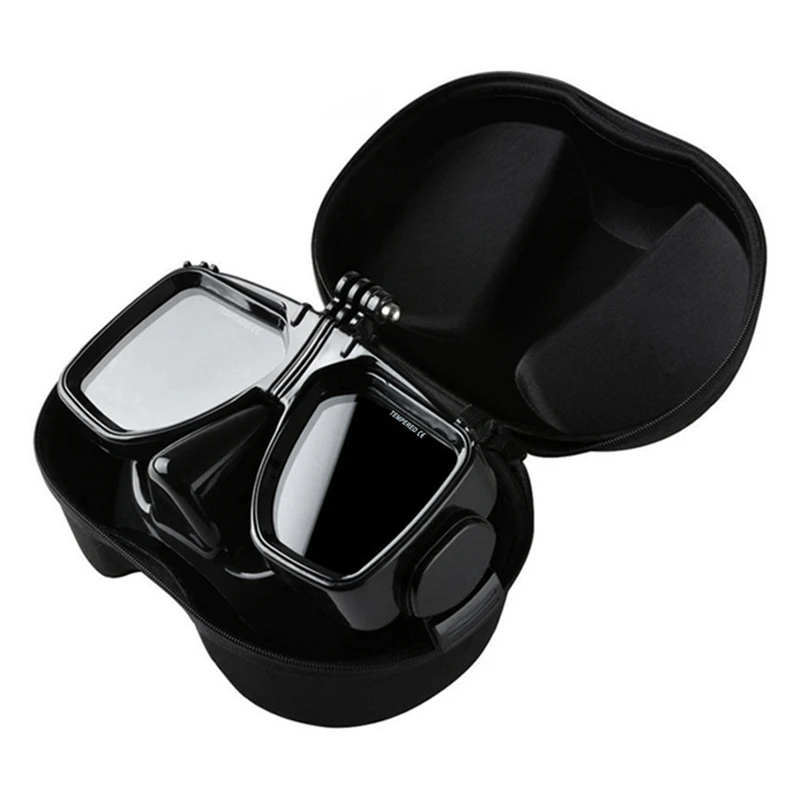 Plavecké okuliare potápačská surfovacia maska ​​Mount pre Xiaomi /Dji /GoPro Hero 11 10 9 8 7 6 5 Action Camera Actifies