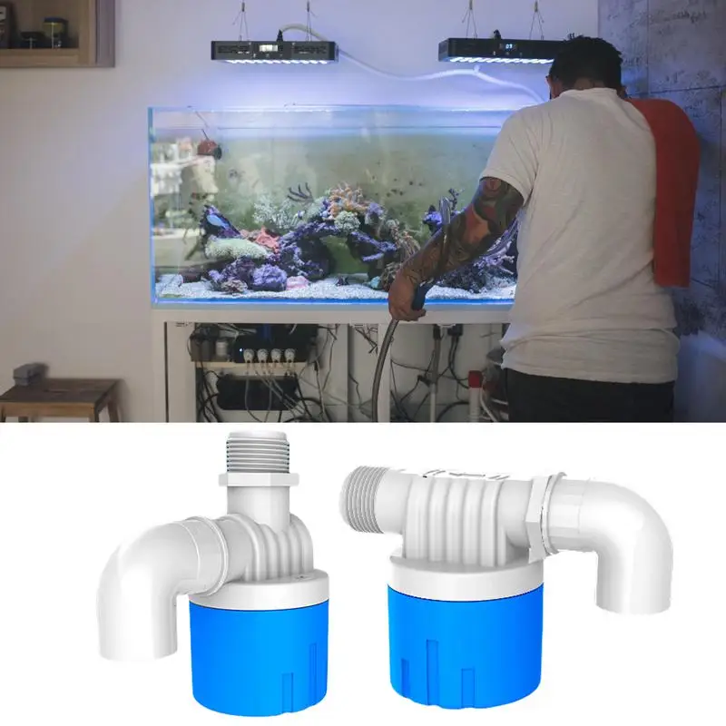 Plavákový ventil pre nádrž na vodu Automatický vodný ovládač vodná nádrž na automatickú výplň ventilu pre rybník v nádrži a hospodárske zvieratá bez potreby
