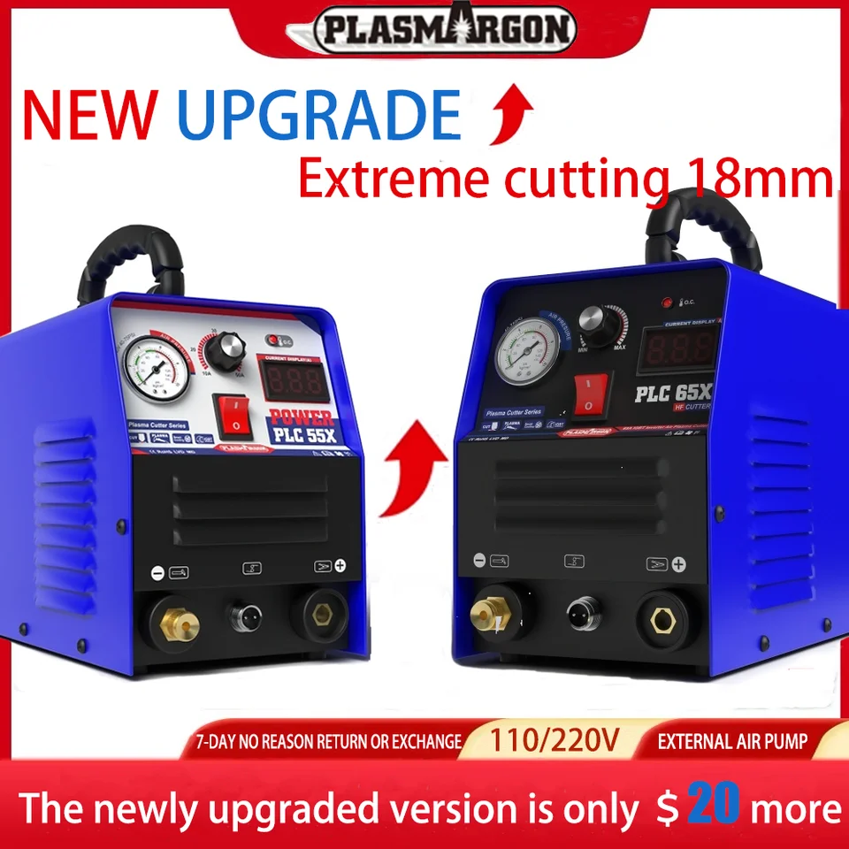 Plazmargonový strihový stroj PLC55/65 IGBT CNC Plazma Cutter Welding Inverter HF luft Schneiden 50A/60A 110V/220V