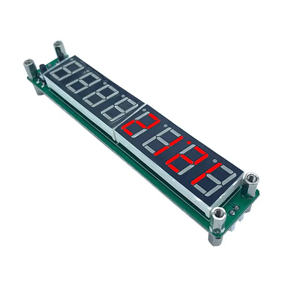 PLJ-8LED-R RF Frekvenčné počítadlo signálu 0,1 MHz-2,4 GHz Digital cymometra testera LED displej LED displej 8-bit DC 8V-15V