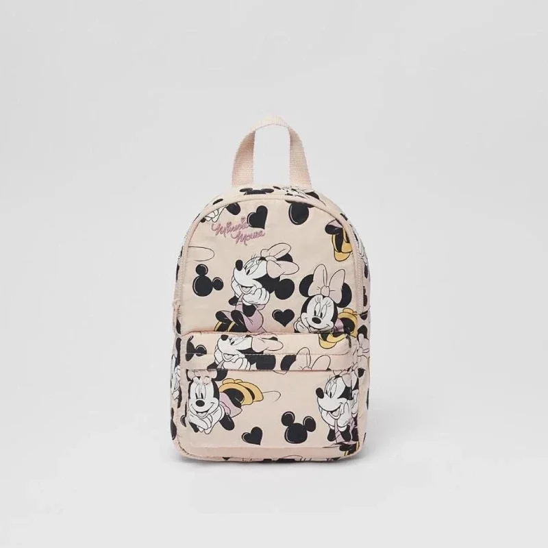 Plne tlačená minnie roztomilé dievčatko Batoh Fashion móda Nová detská taška batoľa dievčatá materská škola škola tašky Trendy Brand Bags