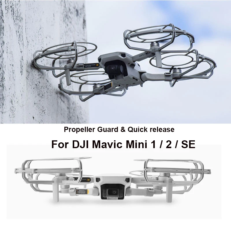 Plne uzavretý ochranca vrtule pre DJi Mavic Mini 1/SE Dron Horon Guard Guard Cover Wing Fan Cover pre príslušenstvo Mavic Mini 2