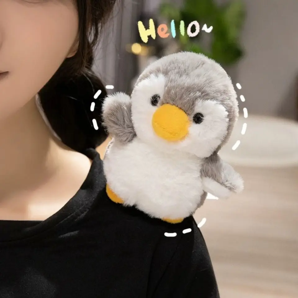 Plnené bábiky na ramene plyšová hračka chobotnica/Tiger Penguin Turtle stojace ramenné zvieratá kawaii panda mýval