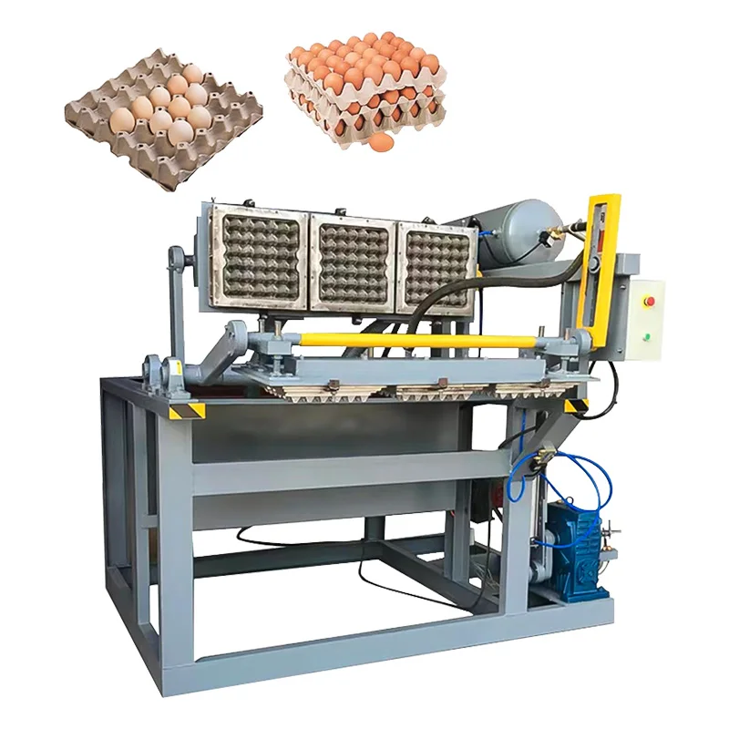 Plné automatické podnos na výrobu vajec na výrobu papierových vajec Výrobná linka Sepecial Egg Box Machine