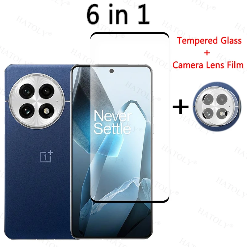 Plné krytované temperované sklo pre OnePlus 13 Objektív obrazovky Film pre chránič obrazovky pre OnePlus 13 sklo pre OnePlus 13 Glass 6,82 palca