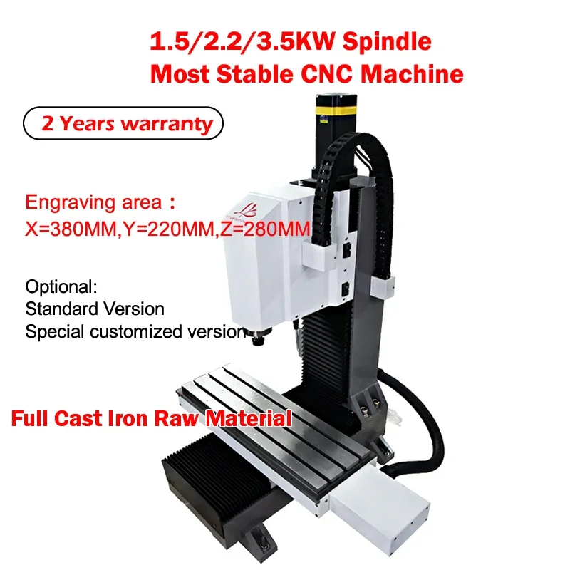 Plné liatinové Mini CNC Router 4020