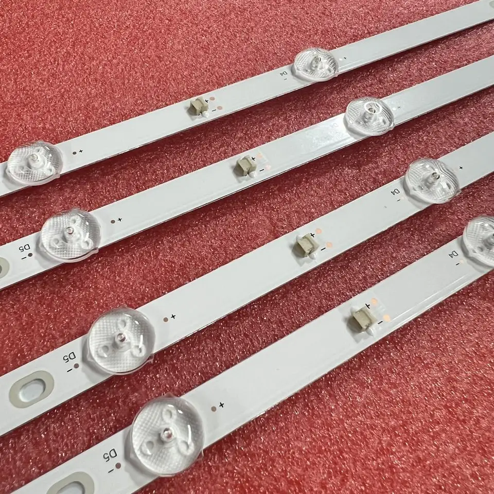 Plné súprava LED podsvietenia 9led pre KS500SM4K RLDED5098 PLED5042 HRS_SQY50A114_4x9_2W NVR-8060-504K2S-SMA-NA-N AE0110540