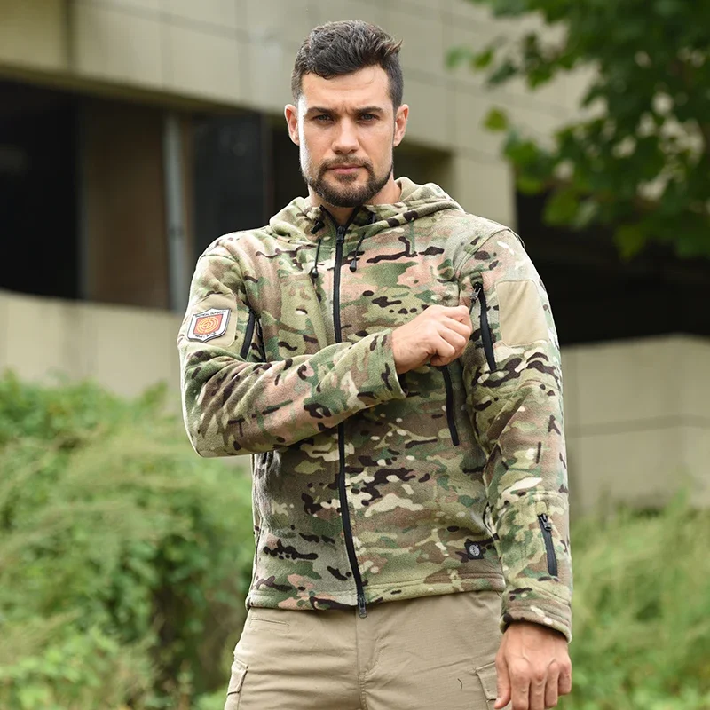 Plné taktické bundy zips